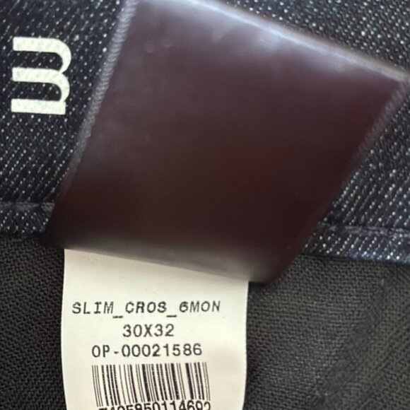 Mott Bow Blue Slim Crosby Jeans W30 L32 - Picture 8 of 14